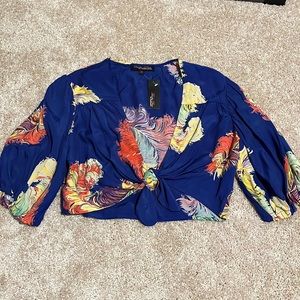 Trashy diva Carmen tie top showgirl royalty size 4 nwt